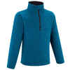 Kids’ Hiking Fleece - MH100 Aged 2-6 - Blue