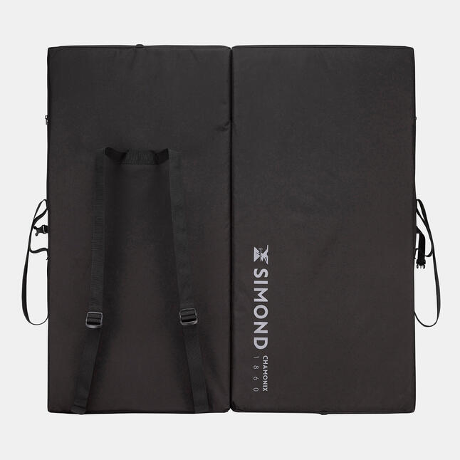 CRASHPAD D'ESCALADE BLOCK V2 1mx1m BORDEAU SIMOND Decathlon