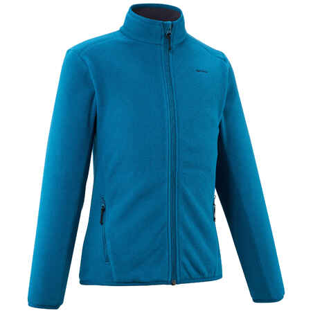 Kids' Fleece Hiking Jacket MH150 7-15 Years - Blue