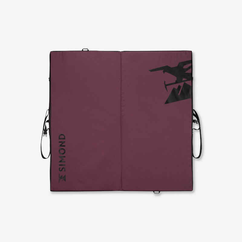 CLIMBING BLOCK CRASHPAD - DARK RED