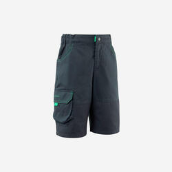 Short de randonnée - MH500 KID gris foncé - enfant 2-6 ans