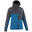 Softshell jas voor wandelen MH550 blauw en grijs kinderen 7-15 jaar