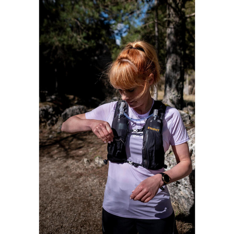 Maglia trail donna lilla