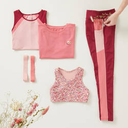 Girls' Cotton T-shirt - Pink