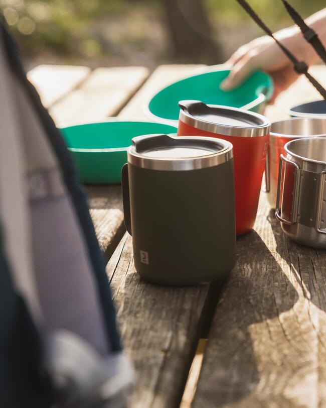 TASSE EDELSTAHL CAMPING 0,4 l