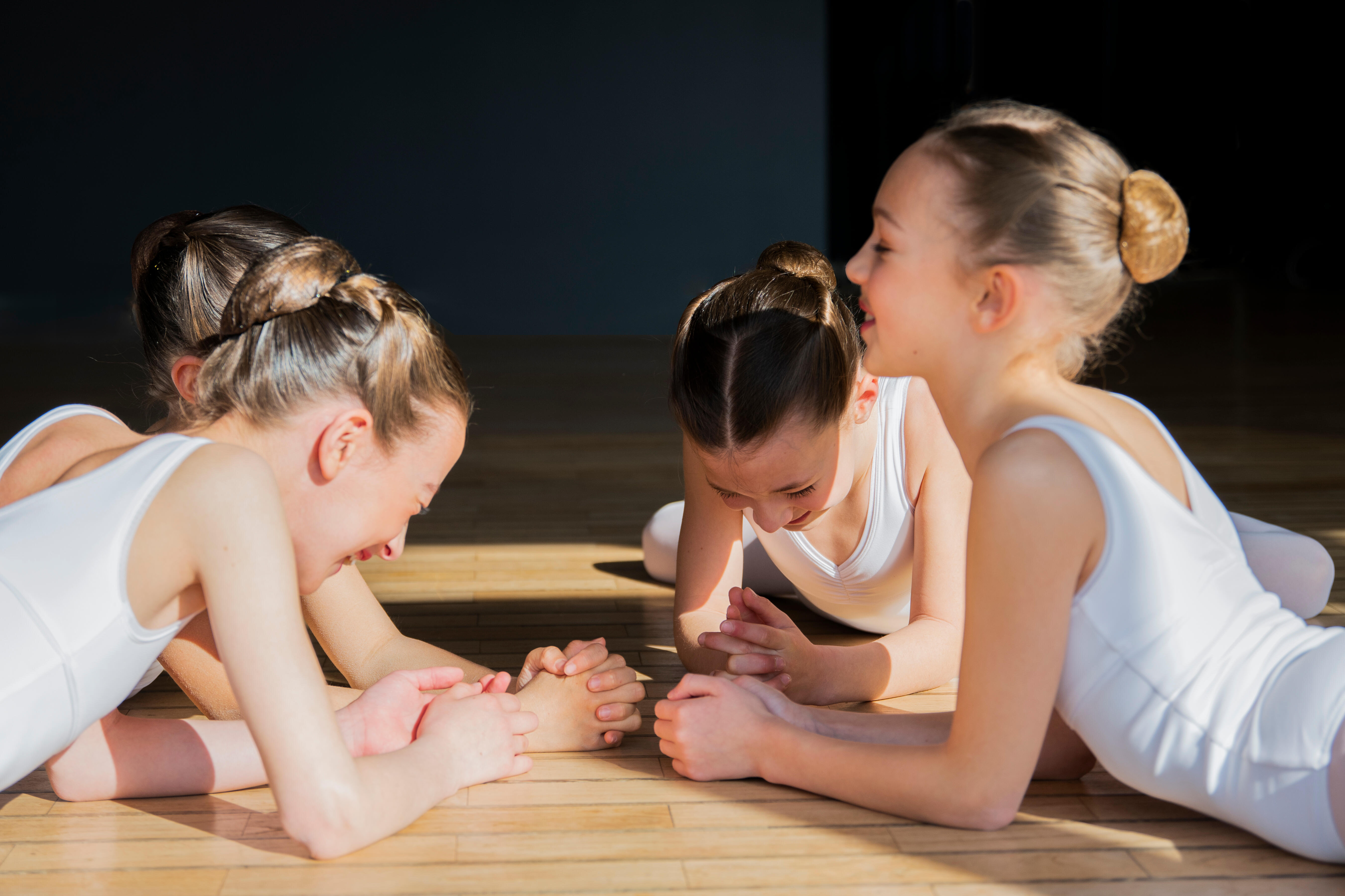 Kids’ Ballet Leotard - 500 White - STAREVER