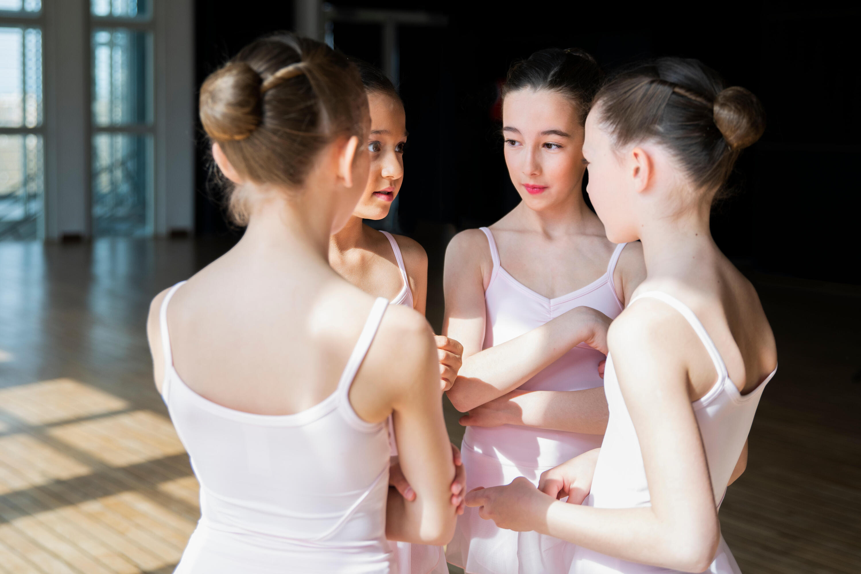 Túnica de ballet Menina, Rosa-pálido  11/17