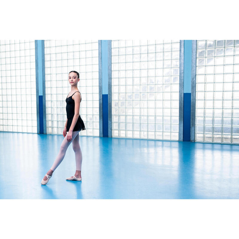Dívčí baletní dres se sukénkou 150 černý