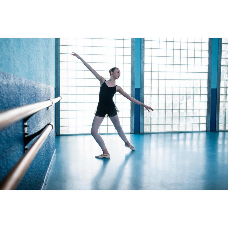 Body 150 cu fustă Balet Negru Fete 