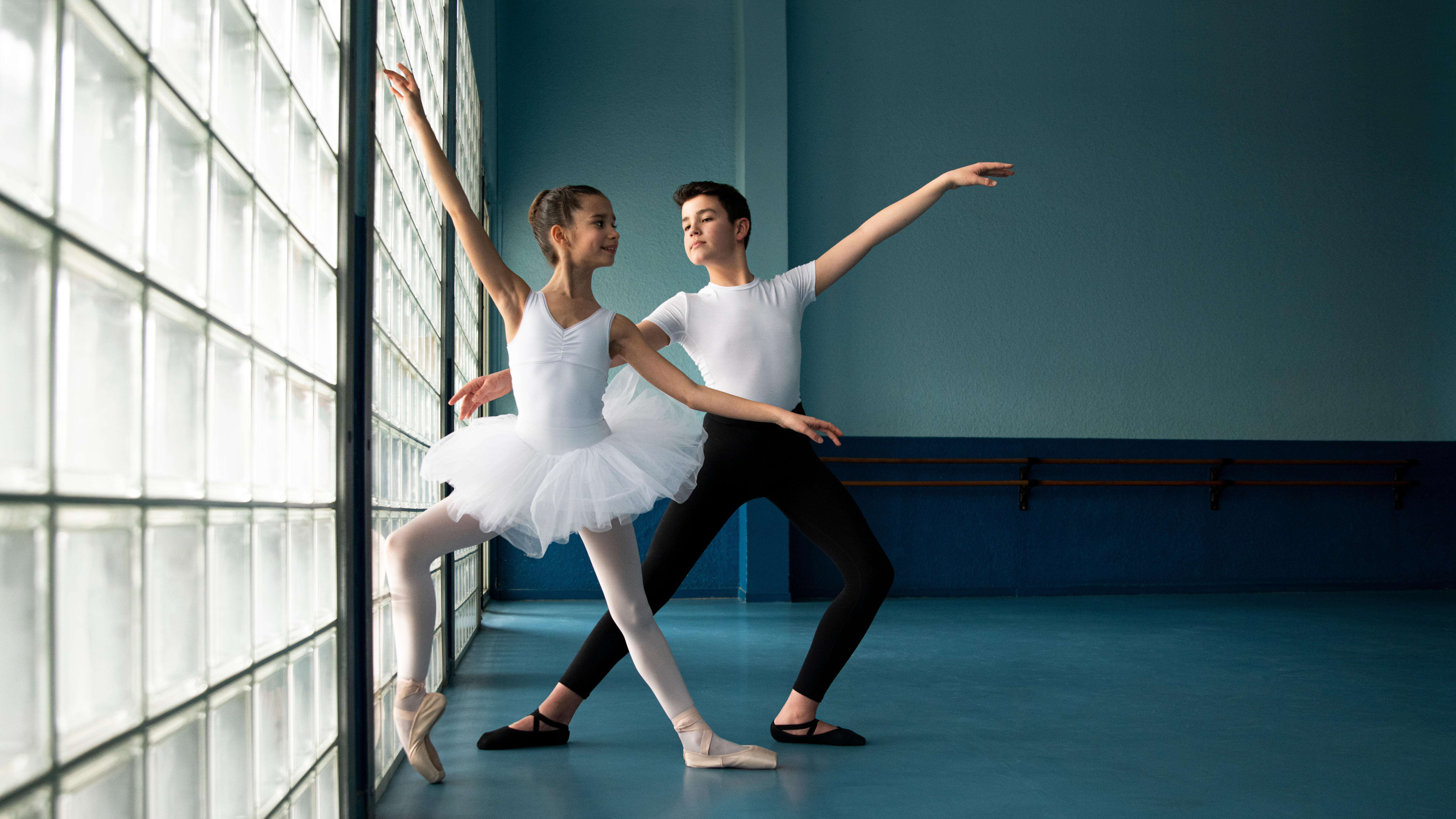 Léotard de danse classique enfant – 500 blanc - DOMYOS