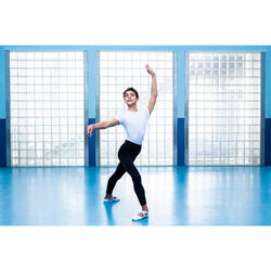 STAREVER Demi-pointes danse classique bi-semelles en toile stretch