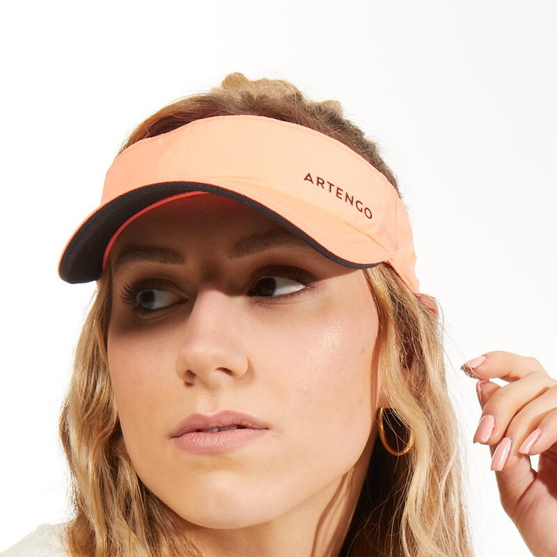 Tennis Visor TV 100 T56 - Pink/Black