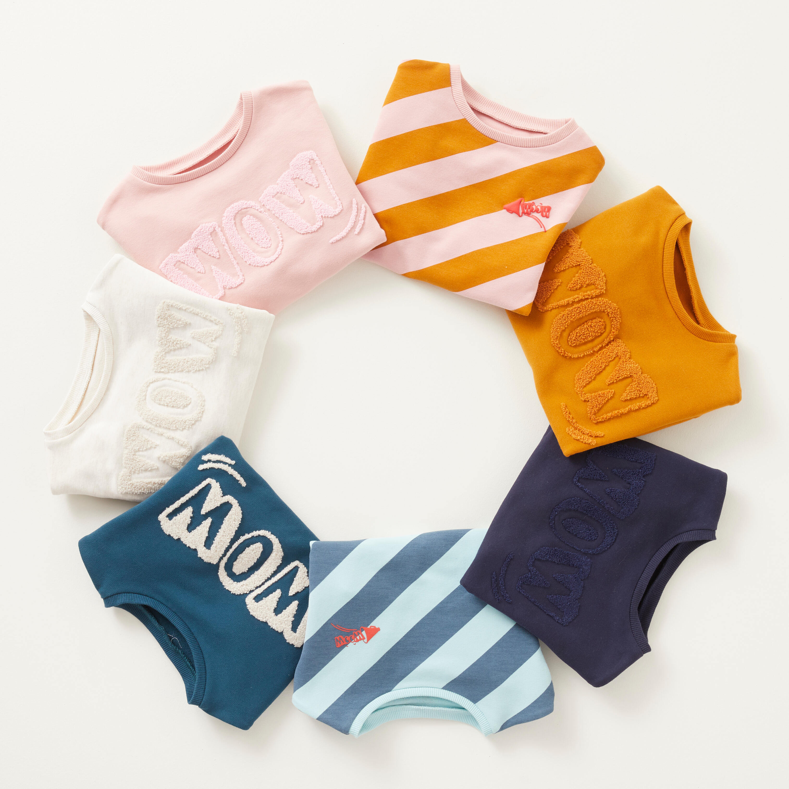 Kids’ Sweatshirt – Basic Navy Blue with Motifs - DOMYOS