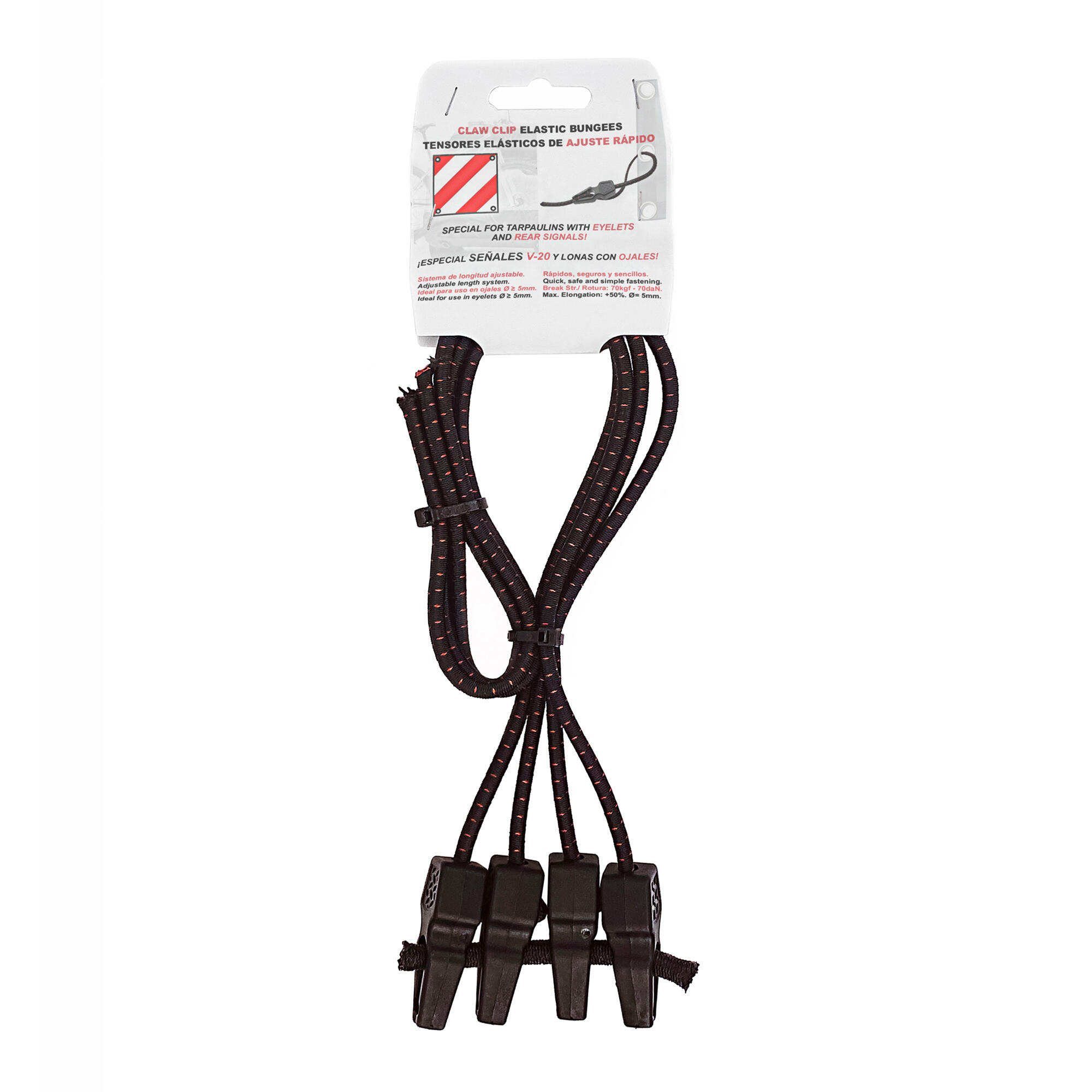 MAGMA6 Pulpos tensores elásticos Pack de 4 para placa V 20 Magma