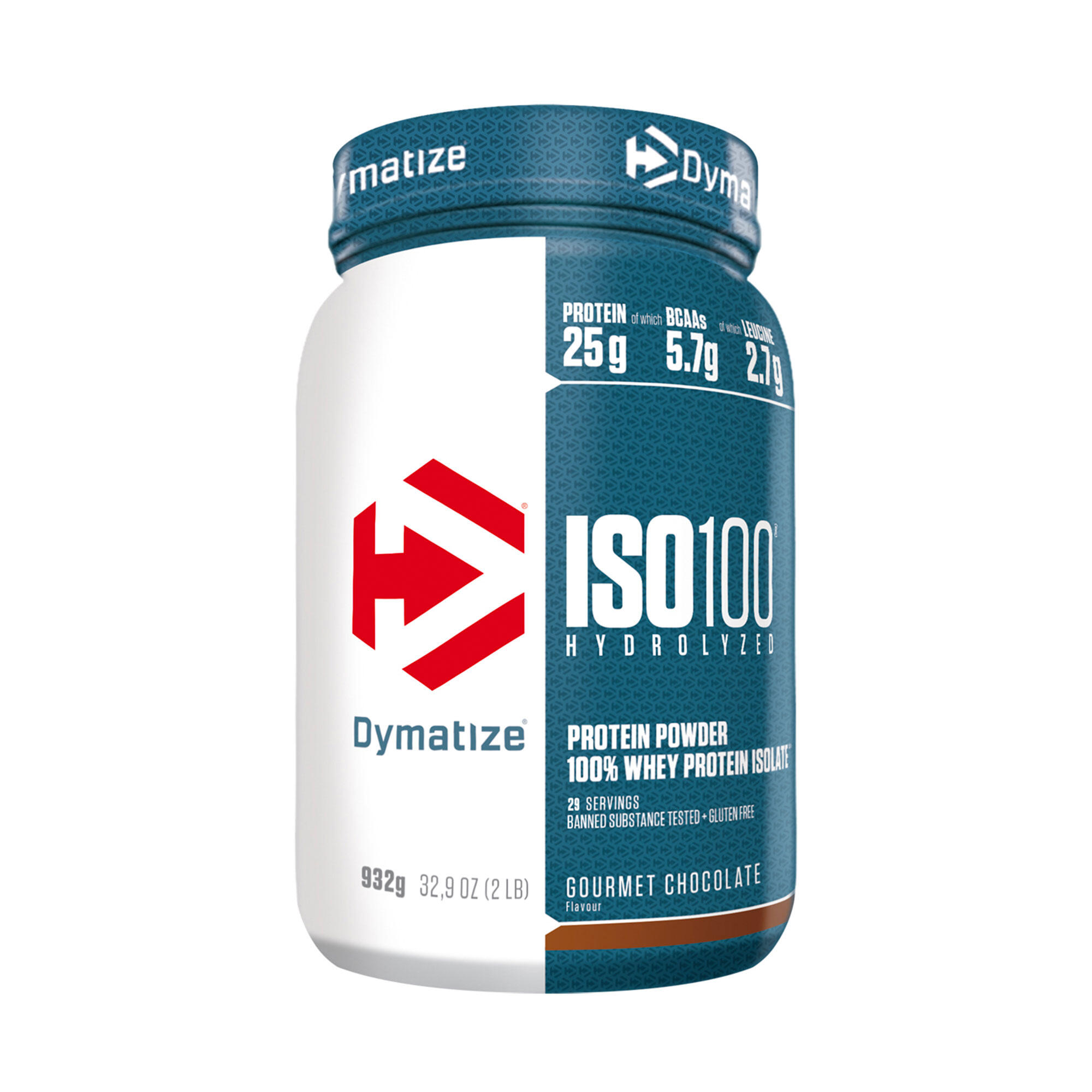 Proteine in polvere - Dymatize ISO100 Gourmet Chocolate 932g