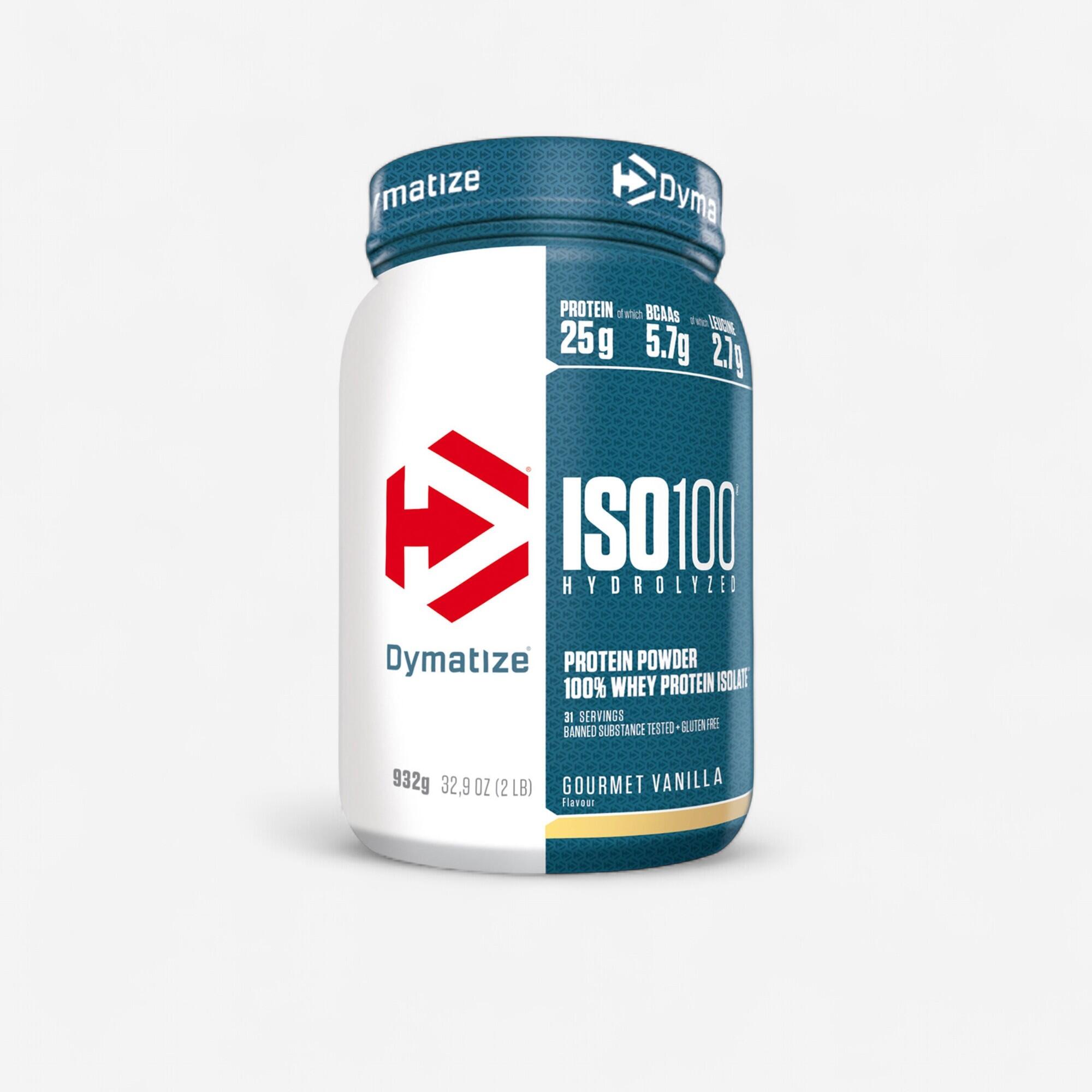 SWISS TOP SERVICES Proteine in polvere DYMATIZE ISO 100 vaniglia 900g