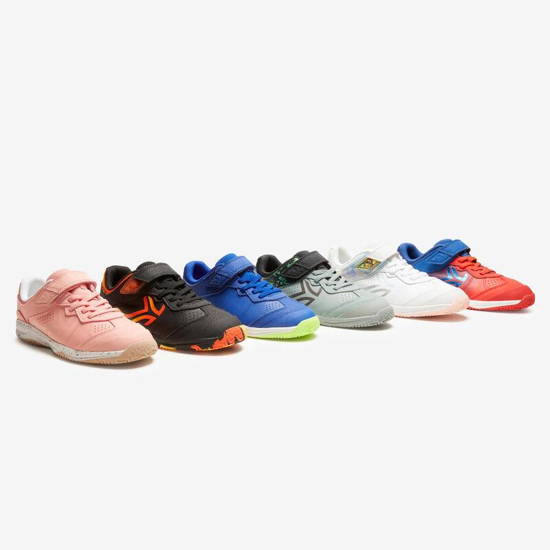 Kinder Sportschuhe Klettverschluss ‒ TS160 schwarz/orange