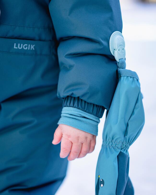 Baby Ski Mittens - WARM LUGIKLIP Turquoise