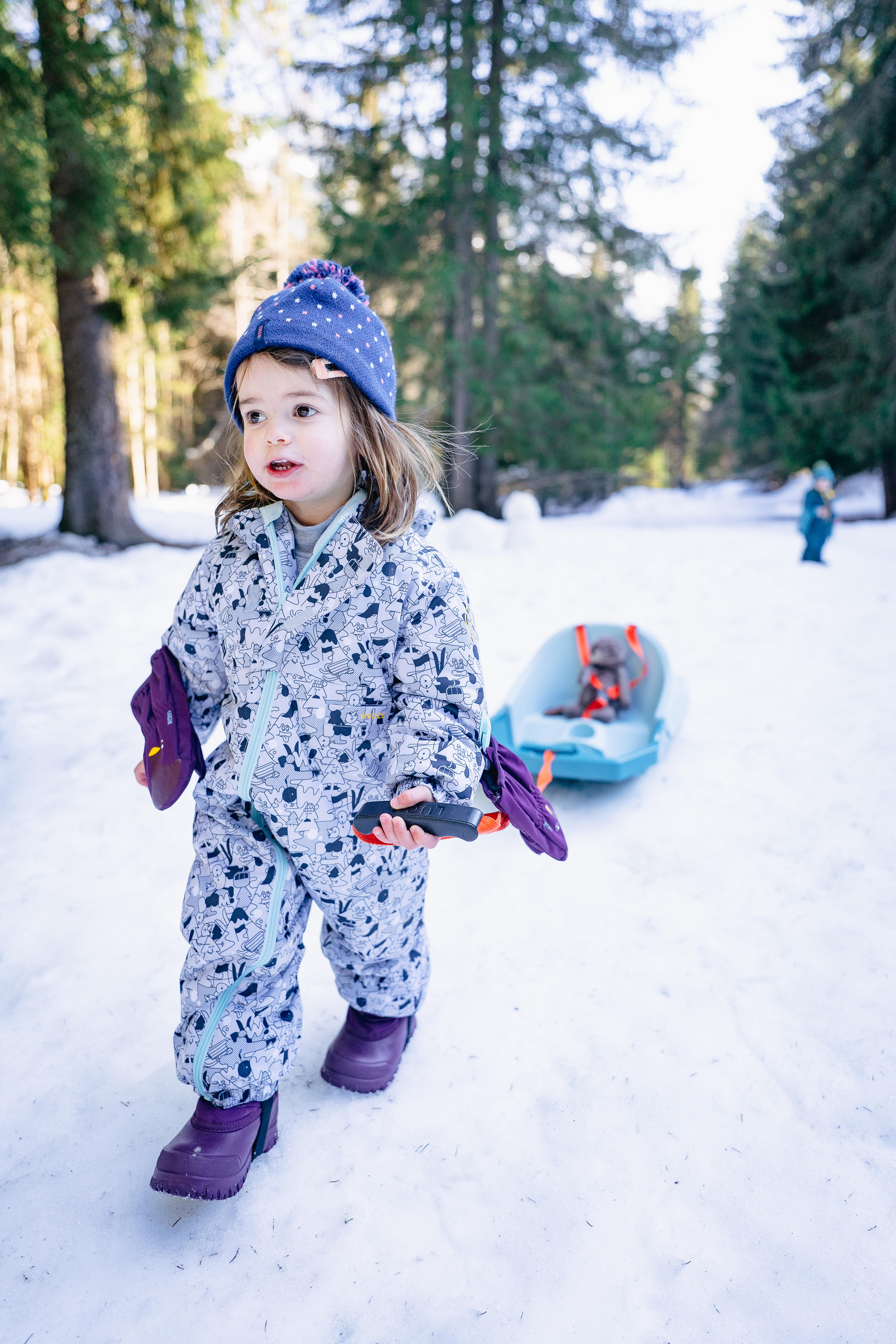Chaussettes de ski enfant – Warm turquoise - Bleu - Wedze - Décathlon