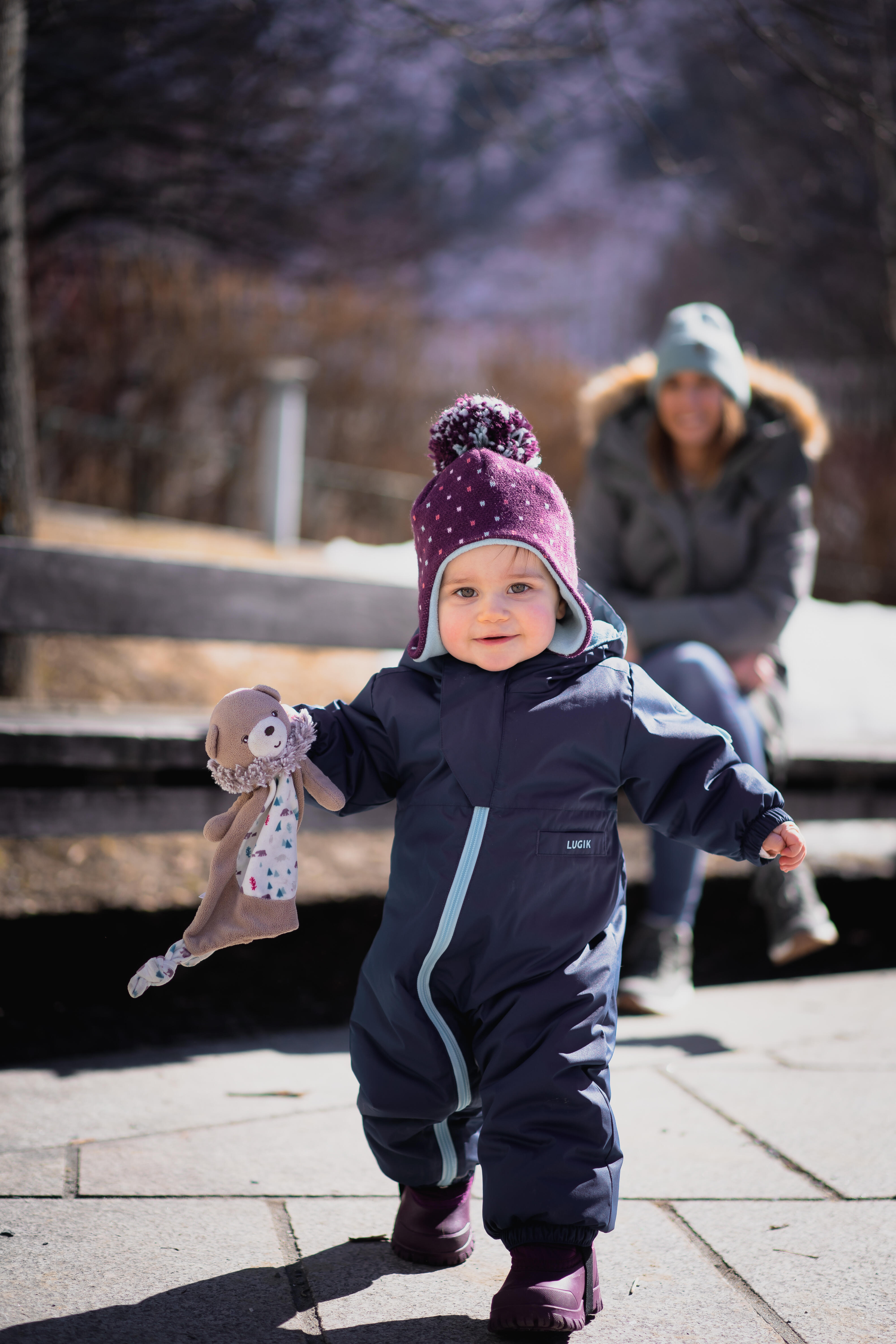 Babies' Warm and Waterproof Snowsuit – 500 Age 12 months-3 years - WEDZE