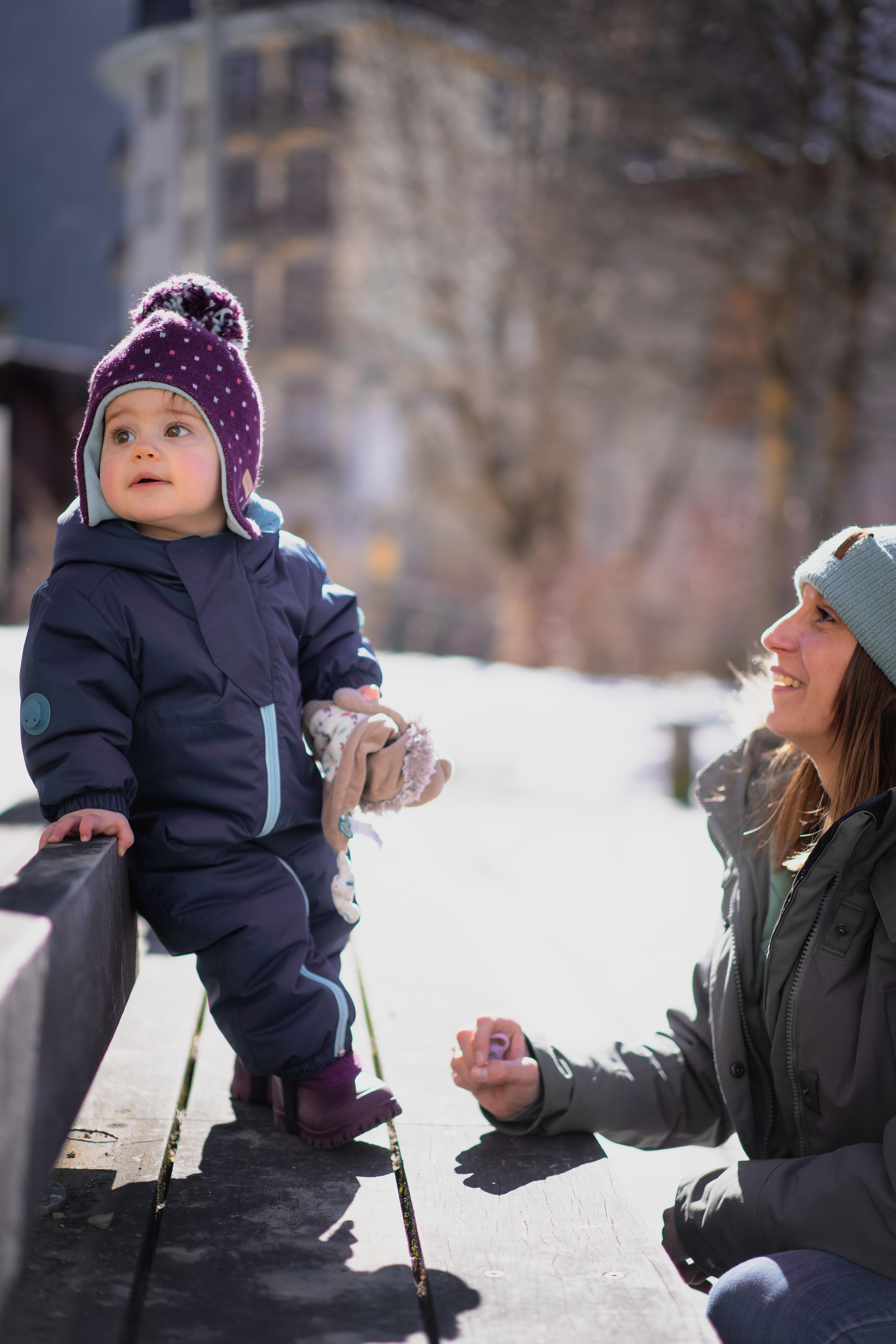 Babies' Warm and Waterproof Snowsuit – 500 Age 12 months-3 years - WEDZE
