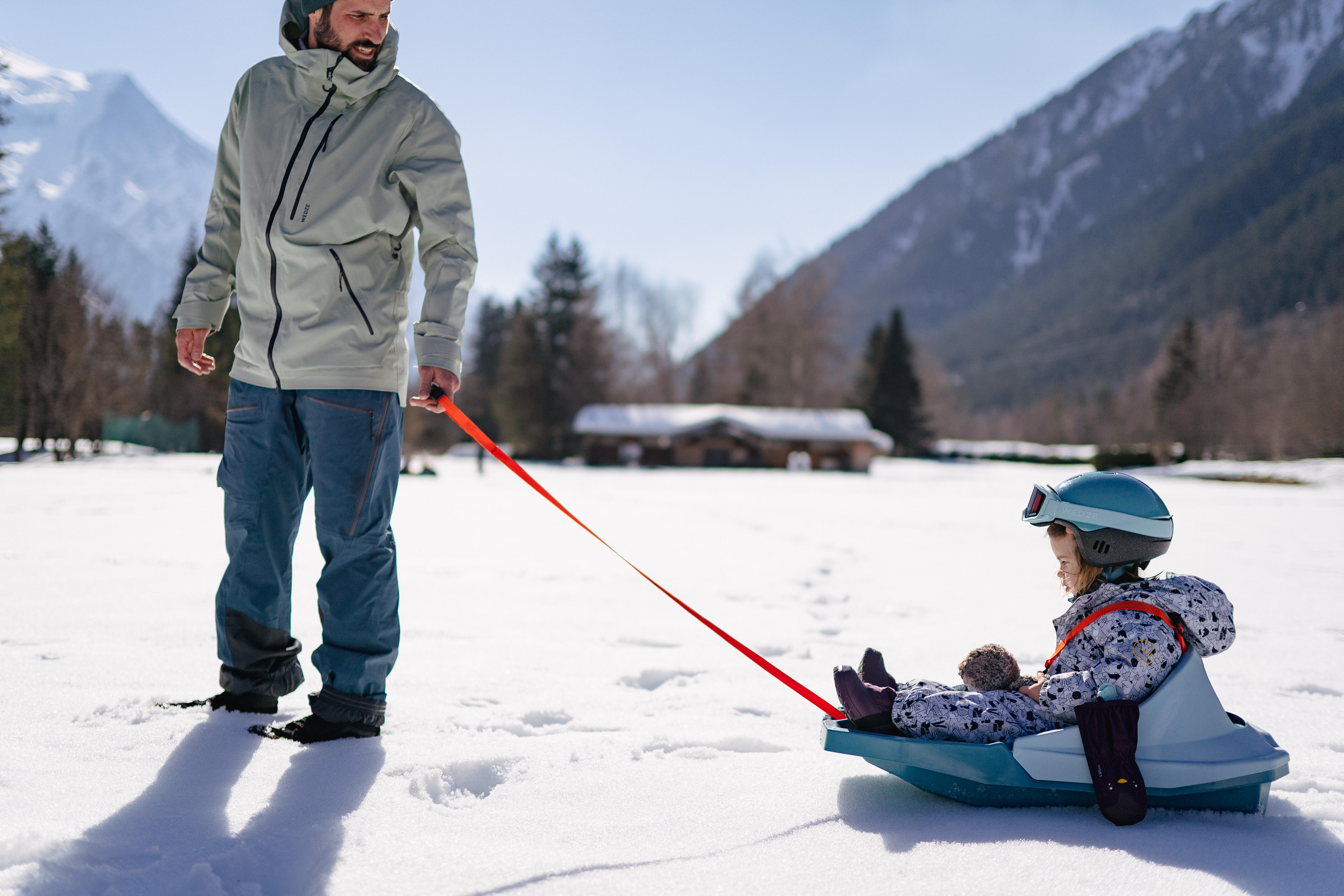 Kids' Ski/Sledding Goggles – 500 12-36 months - LUGIK