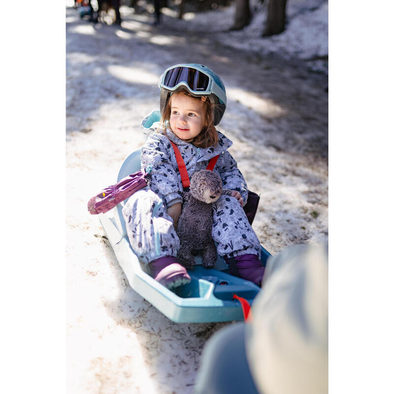 Máscara de Ski/Trenó Criança 12 aos 36 meses qualquer tempo categoria 3 turquesa