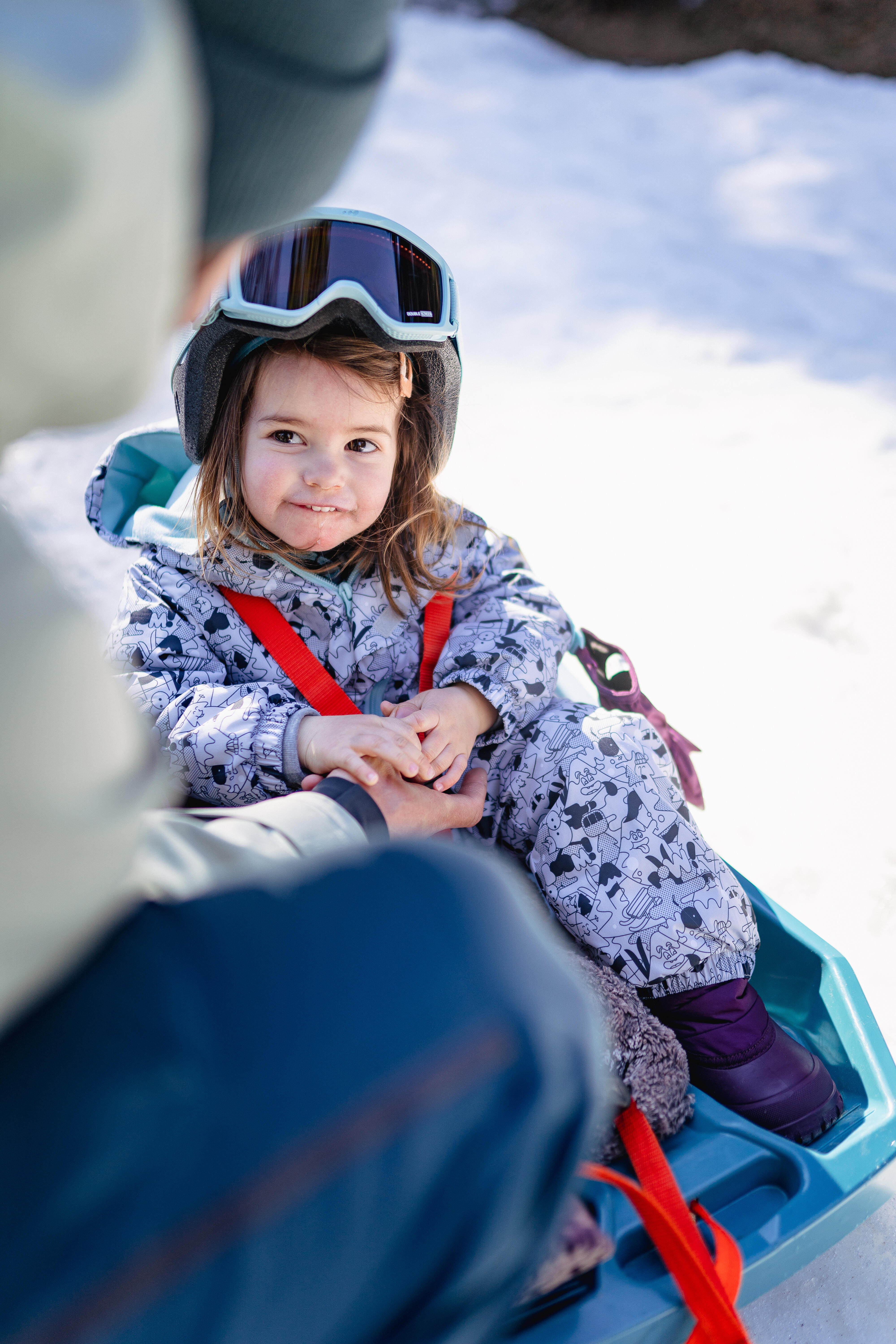 Kids' Ski/Sledding Goggles – 500 12-36 months - LUGIK