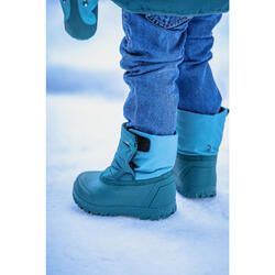 Bottes de neige 24-25 Après ski bébé WARM turquoises - Wedze