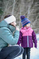 Baby Ski Jacket - 500 Warm - Purple and Pink