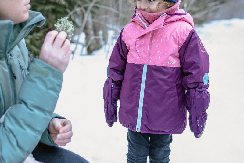 Rękawice narciarskie dla dzieci Wedze Warm Lugiklip