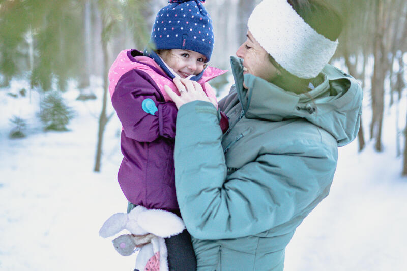 Czapka i komin na narty / sanki dla dzieci Lugik Warm