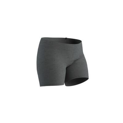 Fitness short voor dames slim fit 500 grijs
