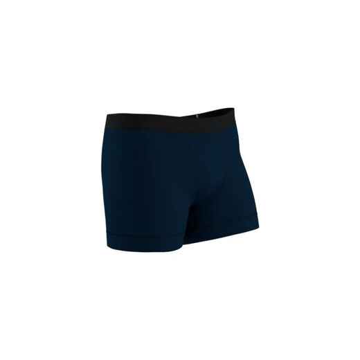 
      Men's Cotton-Rich Fitness Boxer Shorts 520 - Navy Blue
  