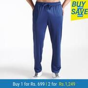 MEN'S CRICKET STRAIGHT FIT TROUSER CTS 500 BLUE