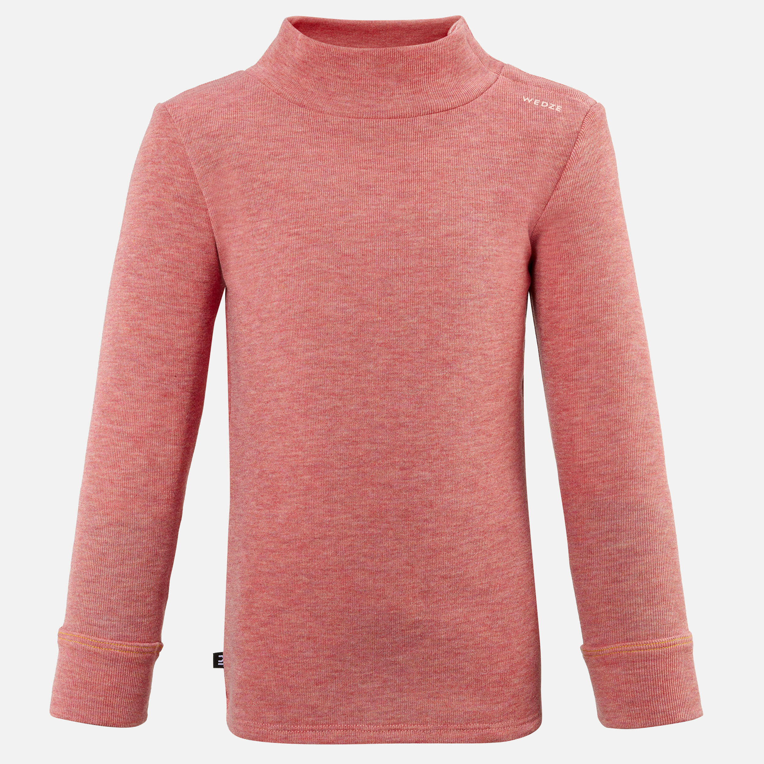 Base layer top, Baby ski first layer - WARM Pink -  3