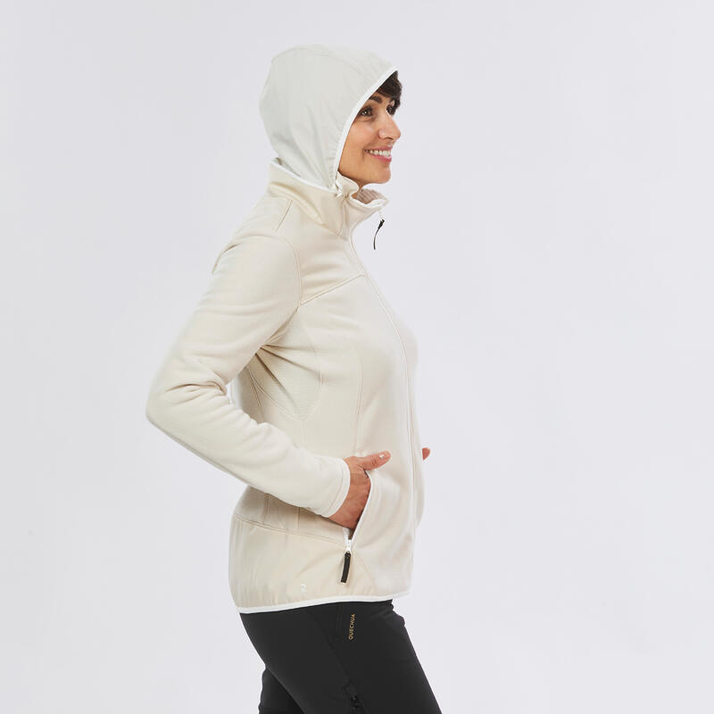 Veste polaire chaude de randonnée - SH500 X-WARM - femme