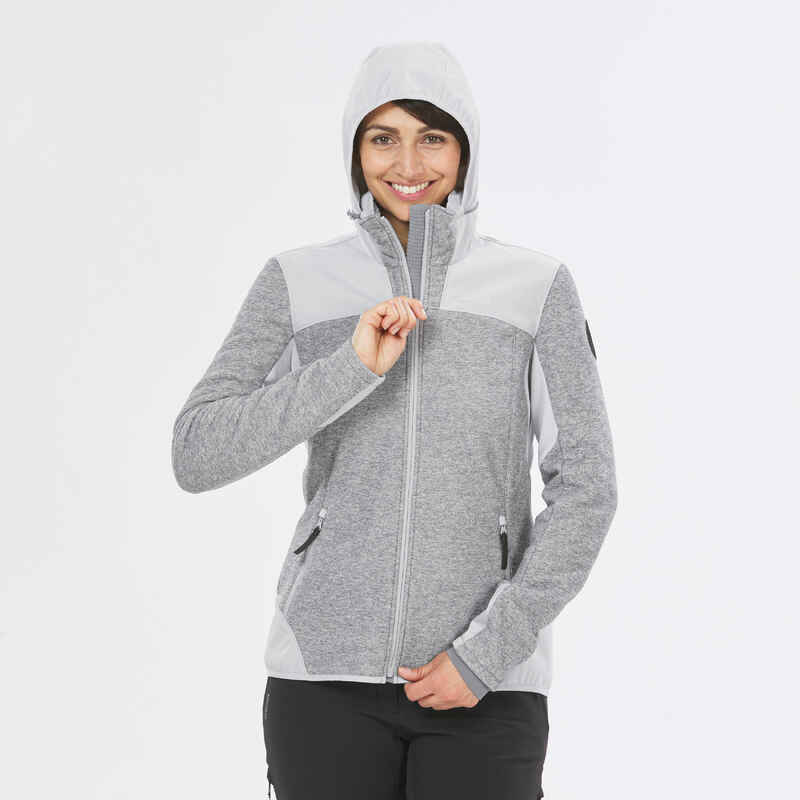 Chaqueta polar de montaña y nieve cálida Mujer Quechua SH500 X-Warm