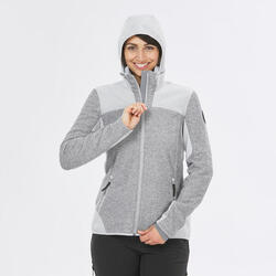 Chaqueta polar de montaña y nieve cálida Mujer Quechua SH500 X-Warm