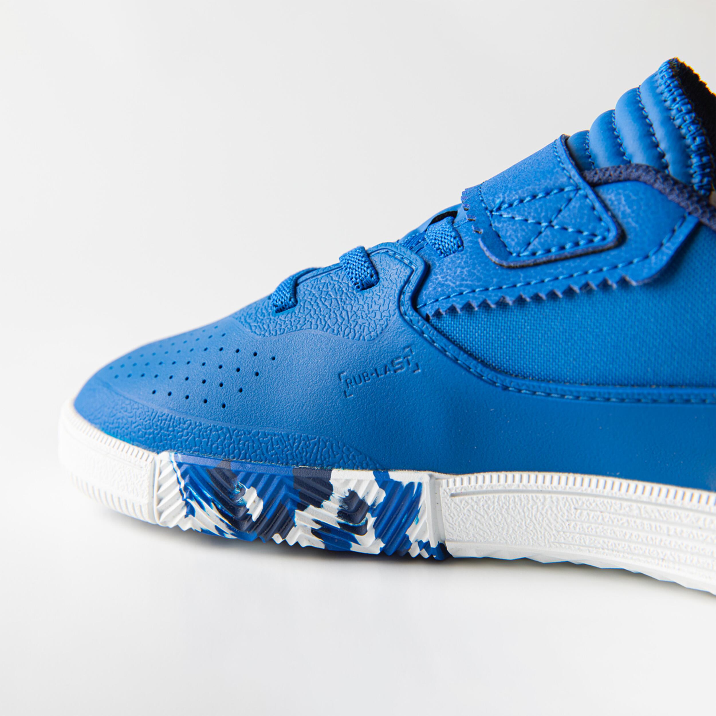 Scarpe street soccer bambino BARRIO blu 6/14