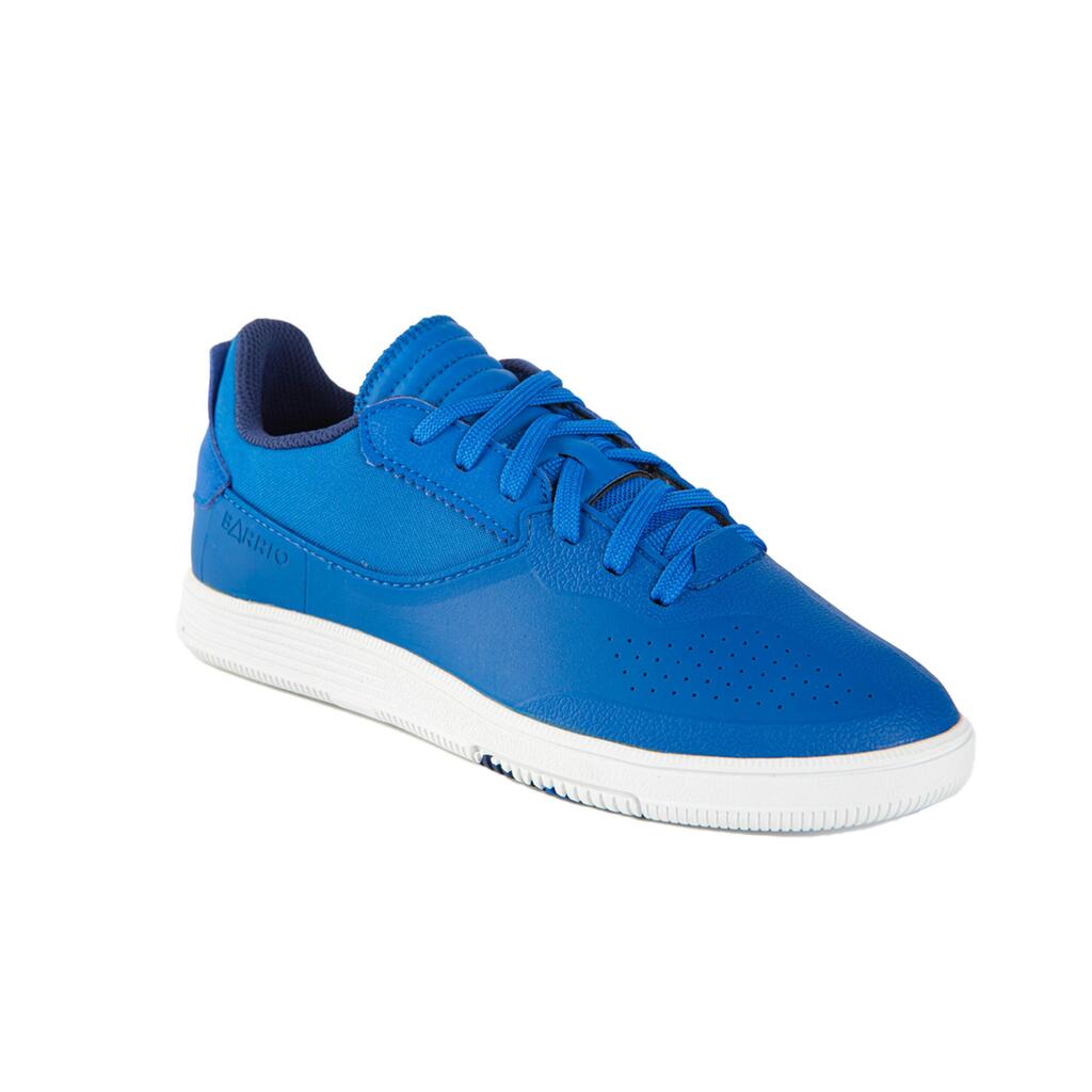 Zapatillas de futsal indoor  para niños Kipsta  Barrio Street azul