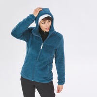 Women's Warm Fleece Hiking Jacket - SH100 ULTRA-WARM