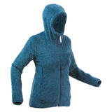 Women's Warm Fleece Hiking Jacket - SH100 ULTRA-WARM