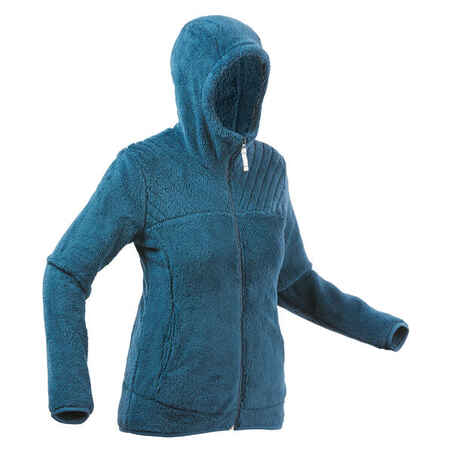 Ženska pohodniška jakna iz flisa SH500 