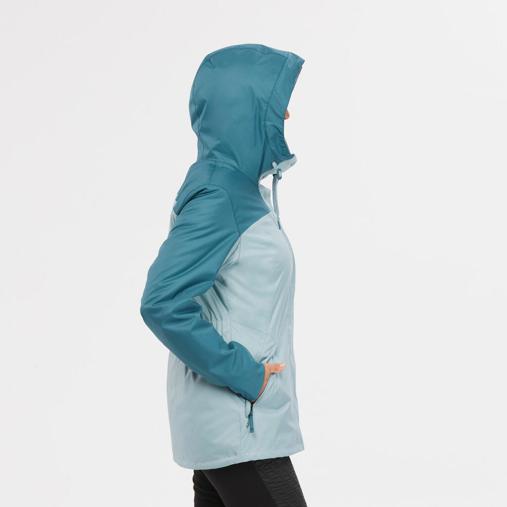 Women’s hiking waterproof winter jacket - SH500 -10°C