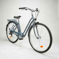 CITY BIKE ELOPS 120 LOW FRAME - blue