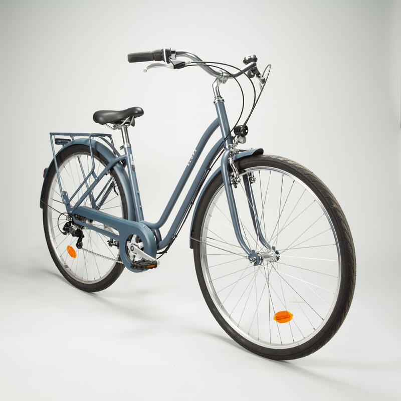 Matemáticas Dibuja una imagen vida Bicicleta urbana clásica cuadro bajo 28 pulgadas Elops 120 | Decathlon
