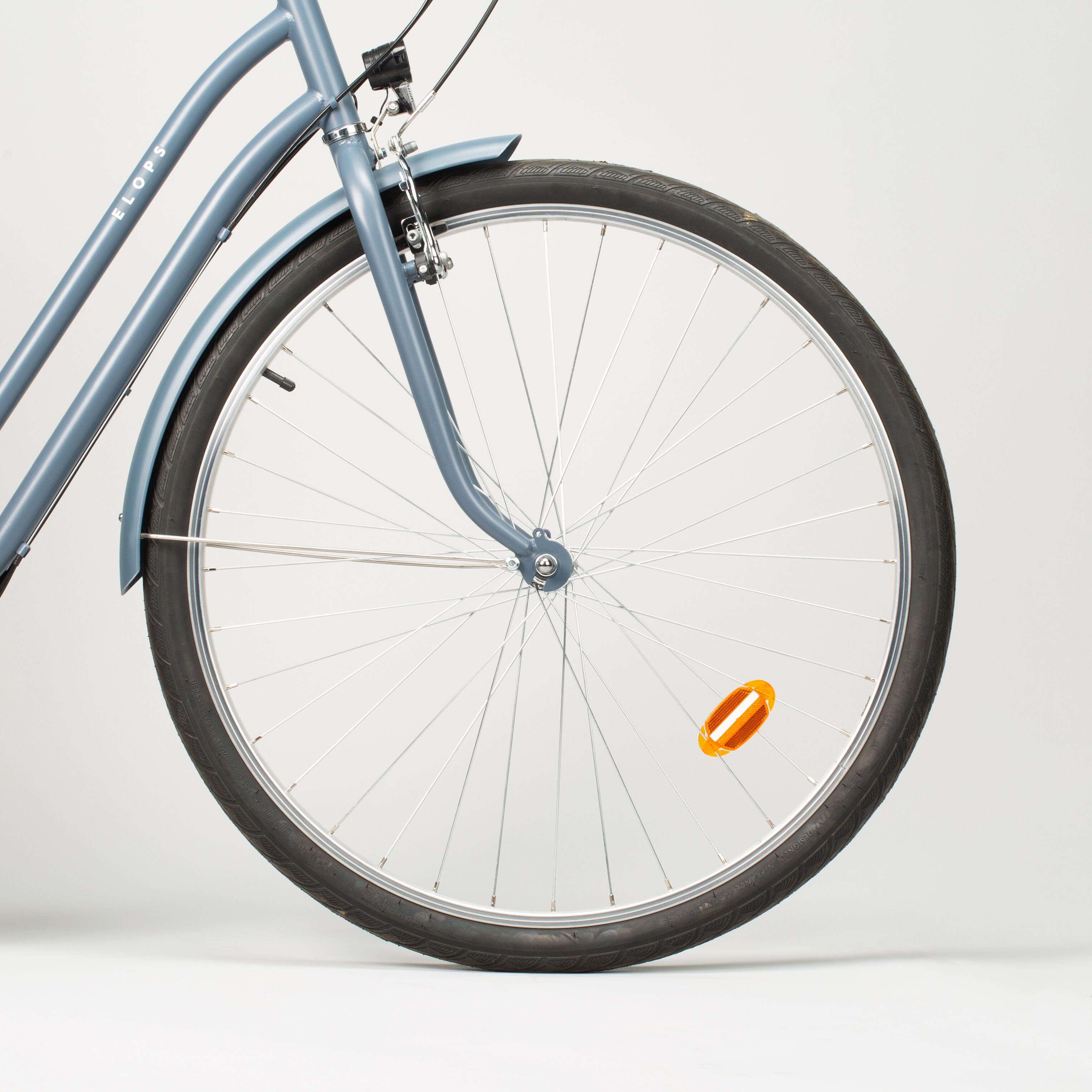 CITY BIKE ELOPS 120 LOW FRAME blue