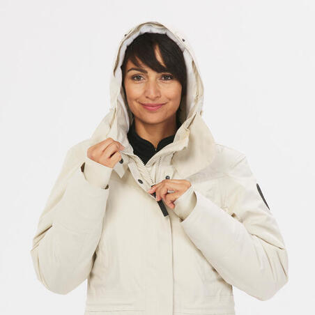 Куртка жіноча SH900 ultra-warm -20°C водонепроникна бежева