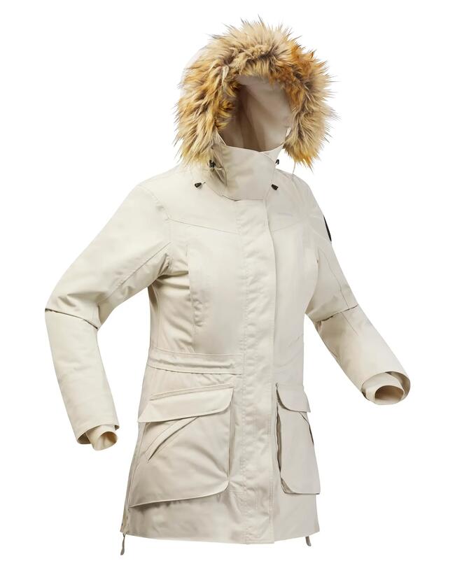 Parka d’hiver de randonnée imperméable femme SH900 -20°C
